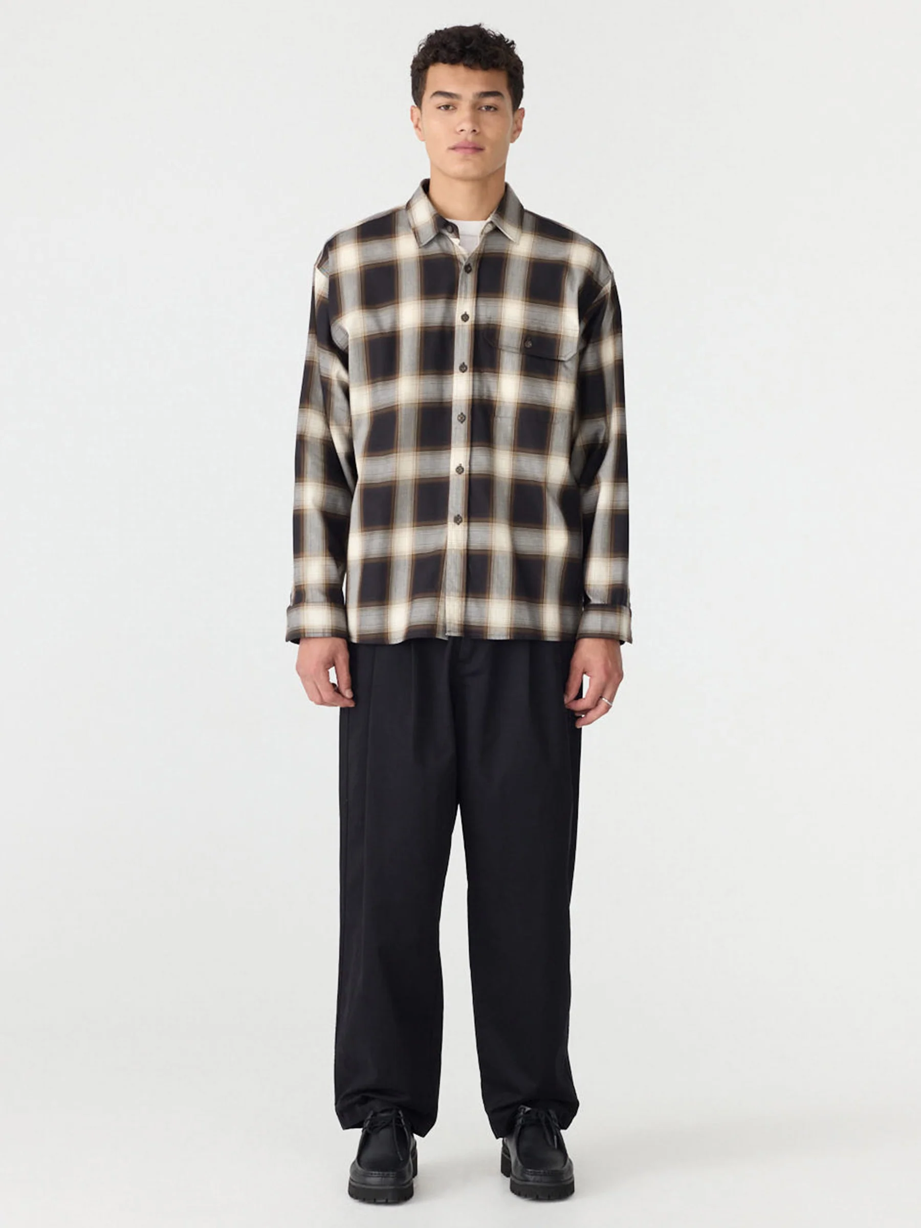 Relaxed Fit Check Shirt