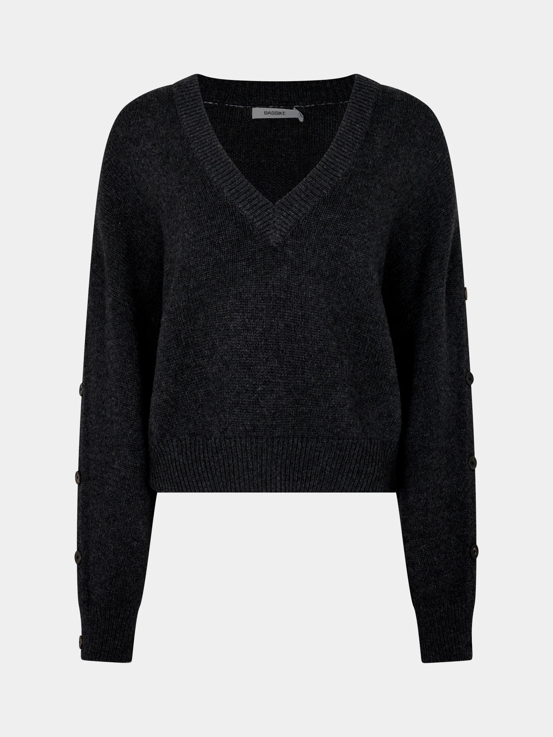 Sleeve Detail V Neck Knit - Image 7
