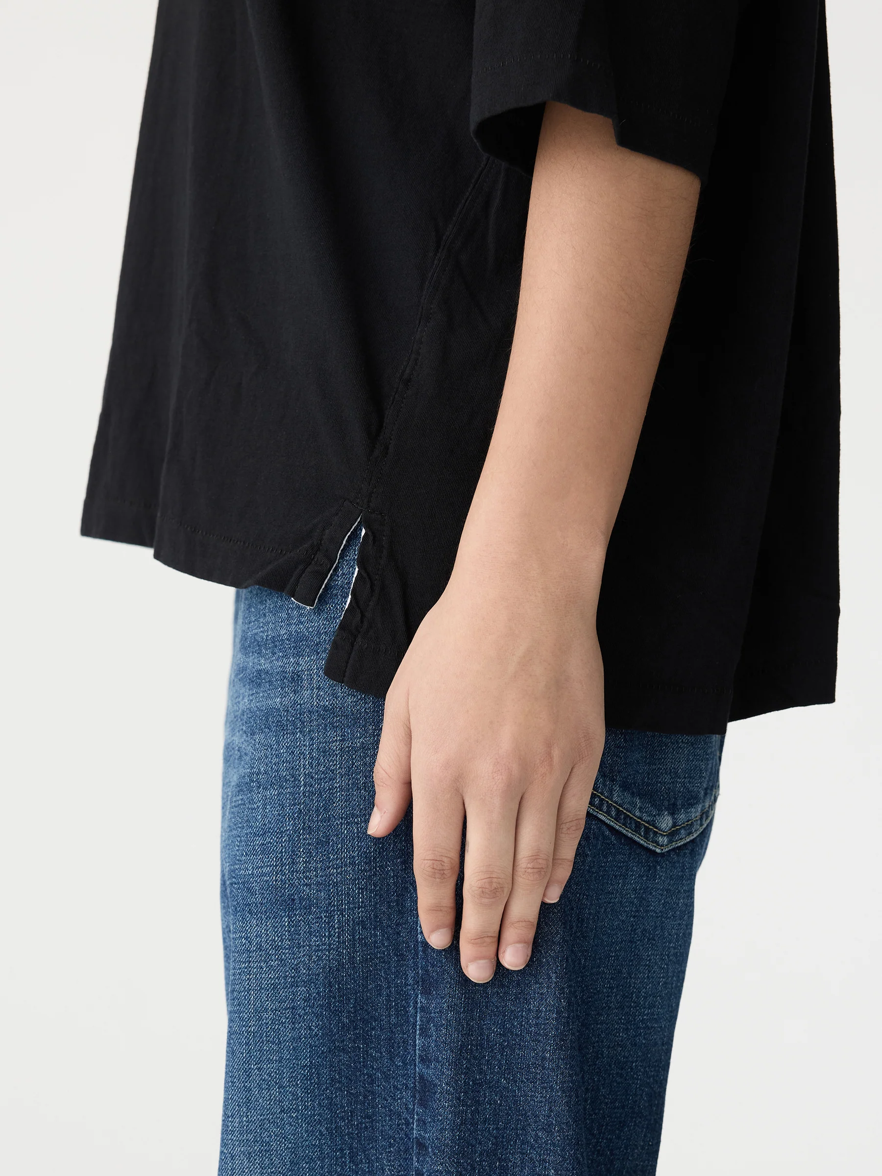 Slouch Side Step Short Sleeve T-Shirt - Image 4