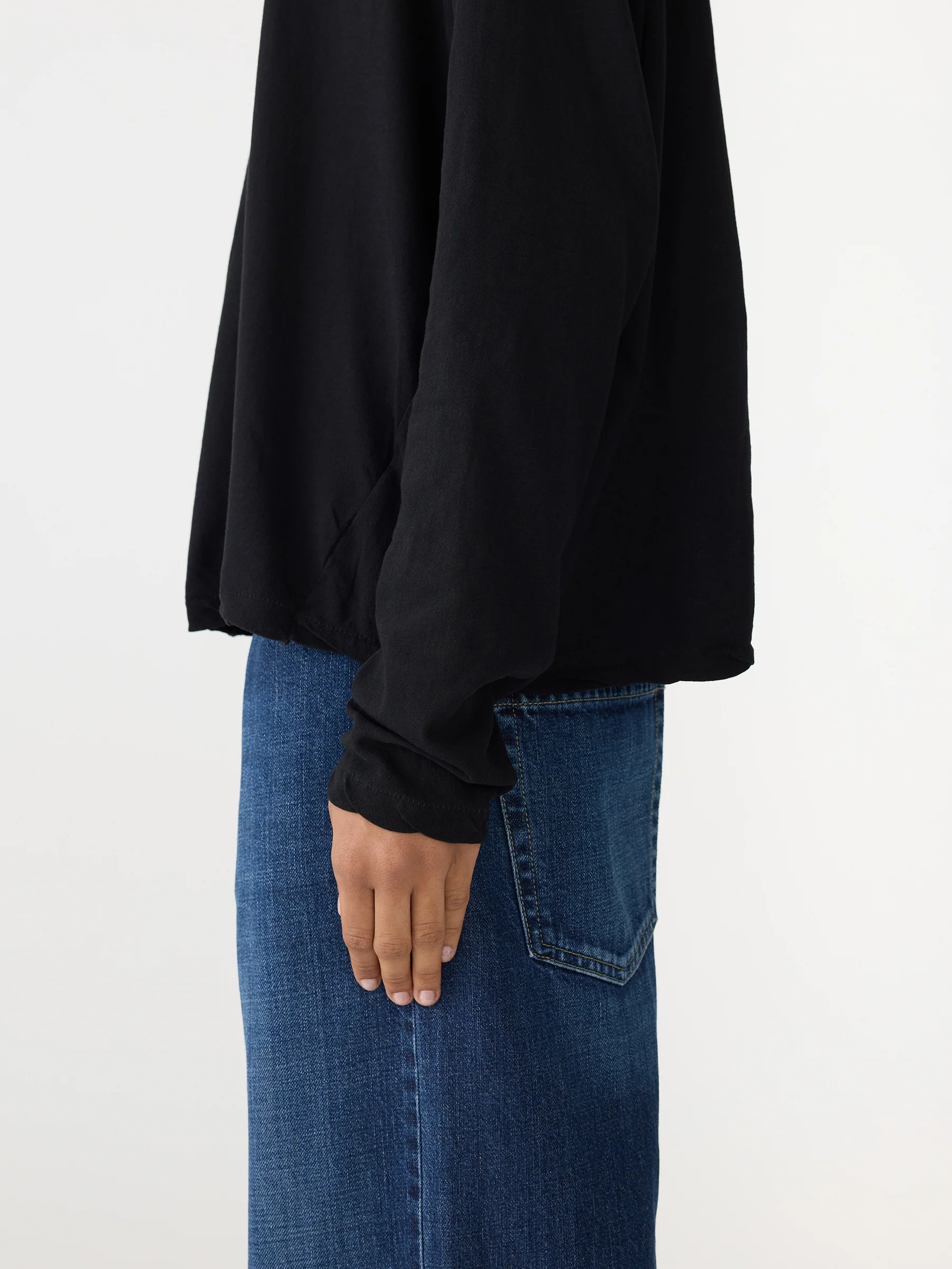 Slouch Superfine Long Sleeve T-Shirt - Image 4