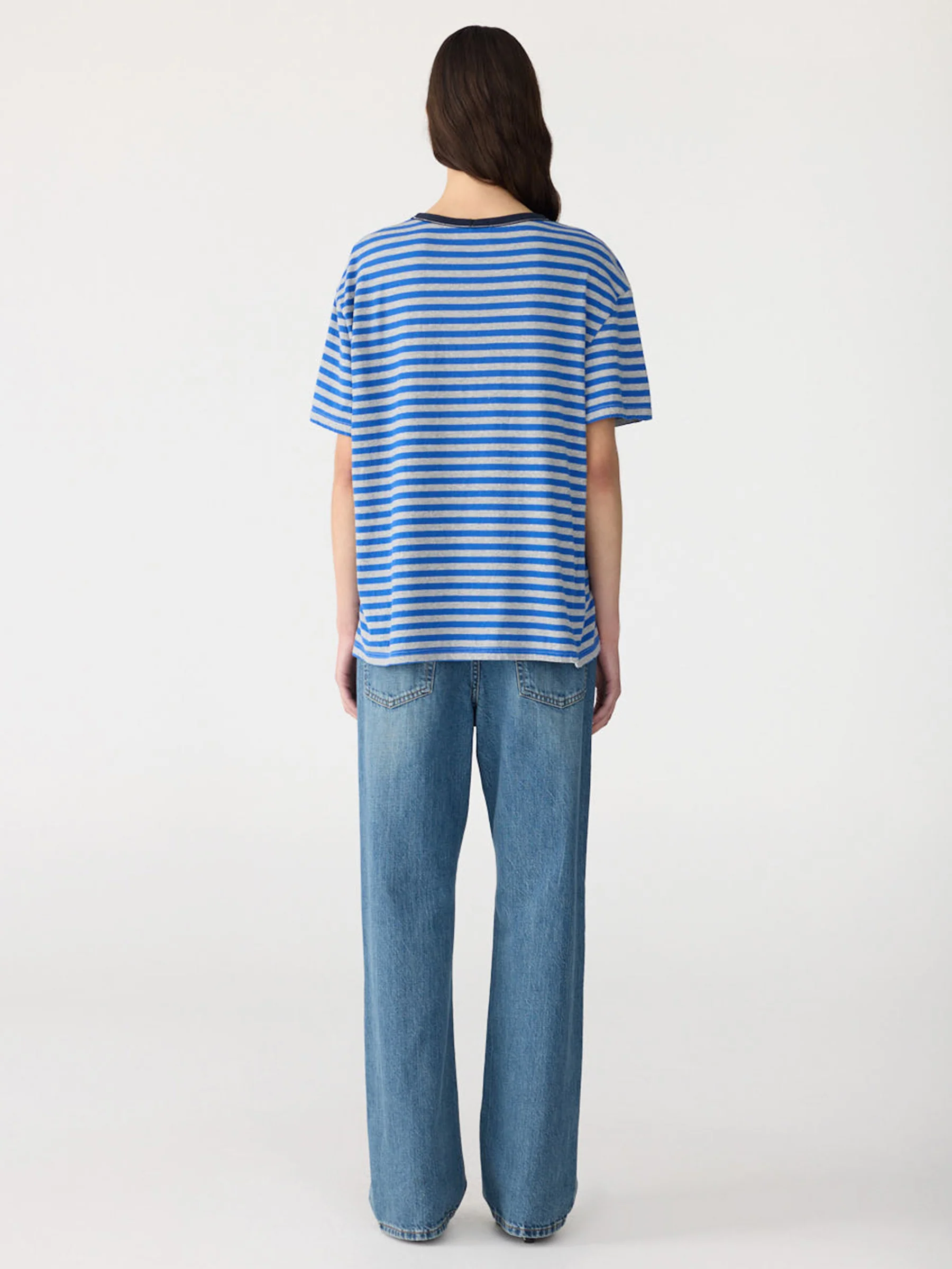 Stripe Boyfriend T-Shirt - Image 6