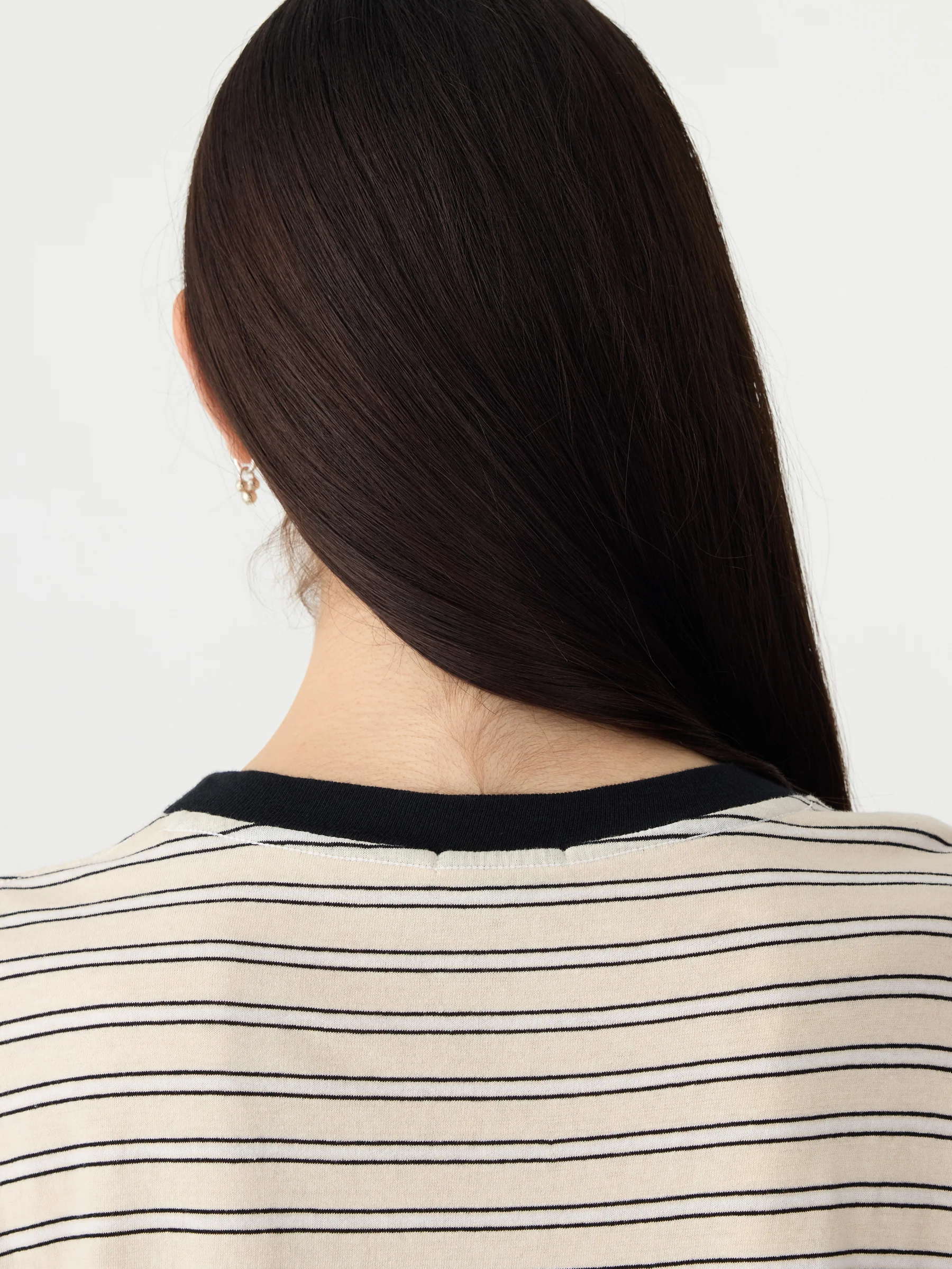 Stripe Regular Short Sleeve T-Shirt - Image 5