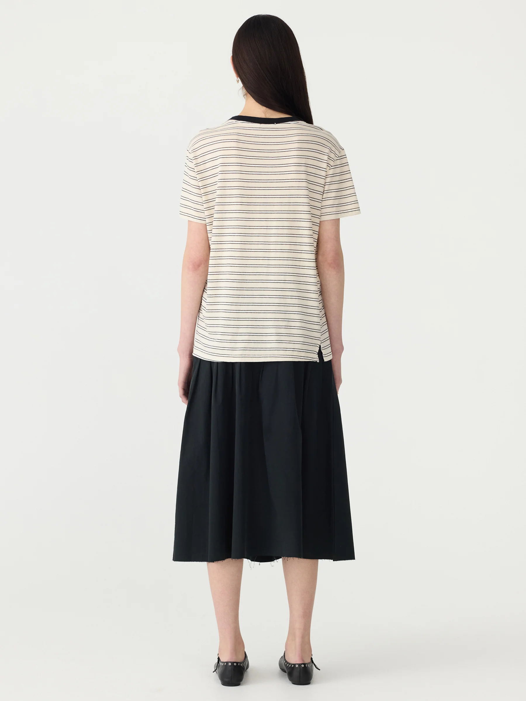 Stripe Regular Short Sleeve T-Shirt - Image 6