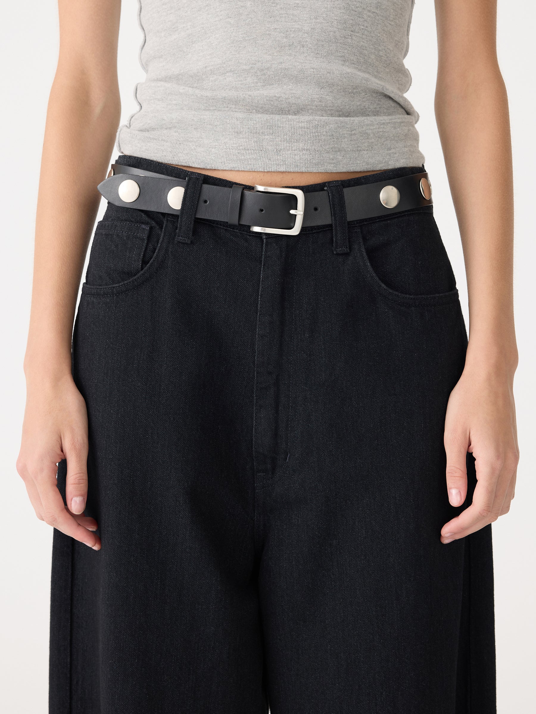 Studded Leather Belt - Image 4