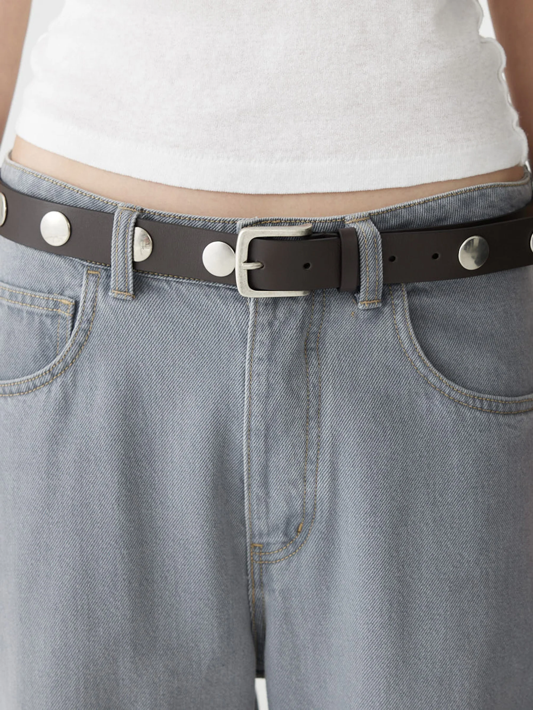 Studded Leather Belt - Image 6