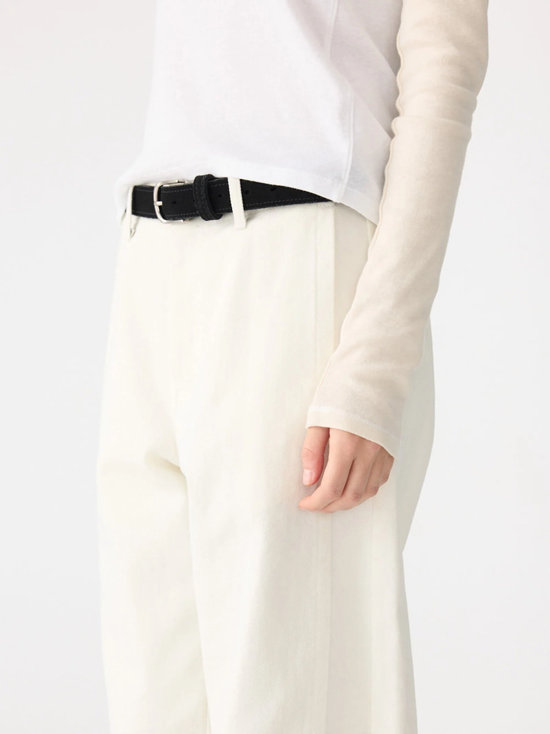Tab Detail Twill Pant - Image 3