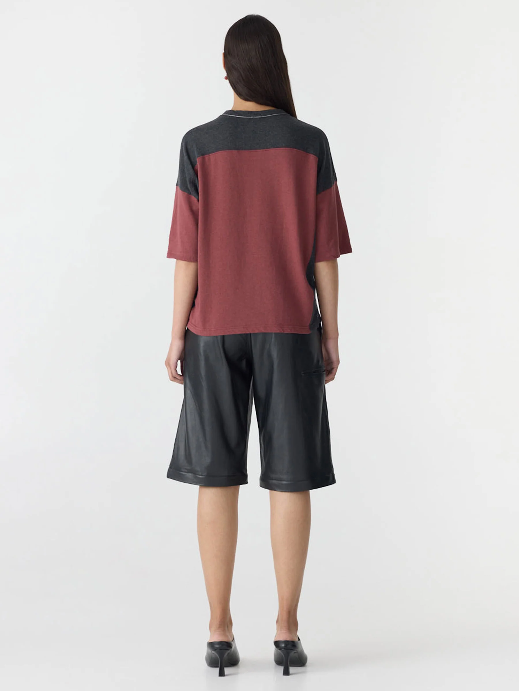 Terry Contrast Boxy T-Shirt - Image 6
