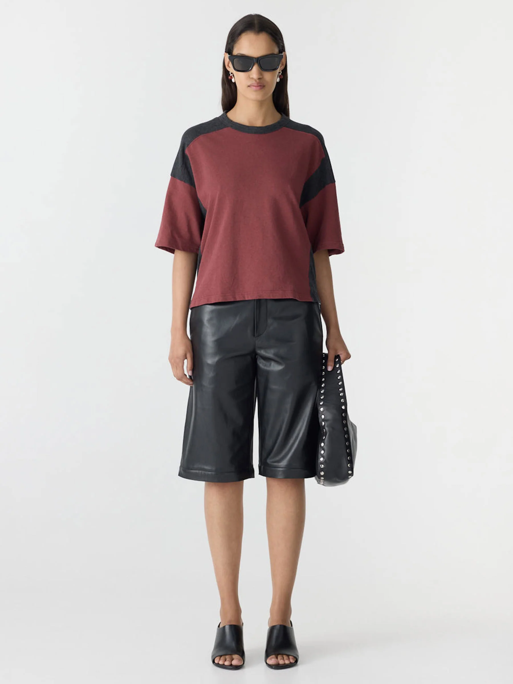 Terry Contrast Boxy T-Shirt - Image 7