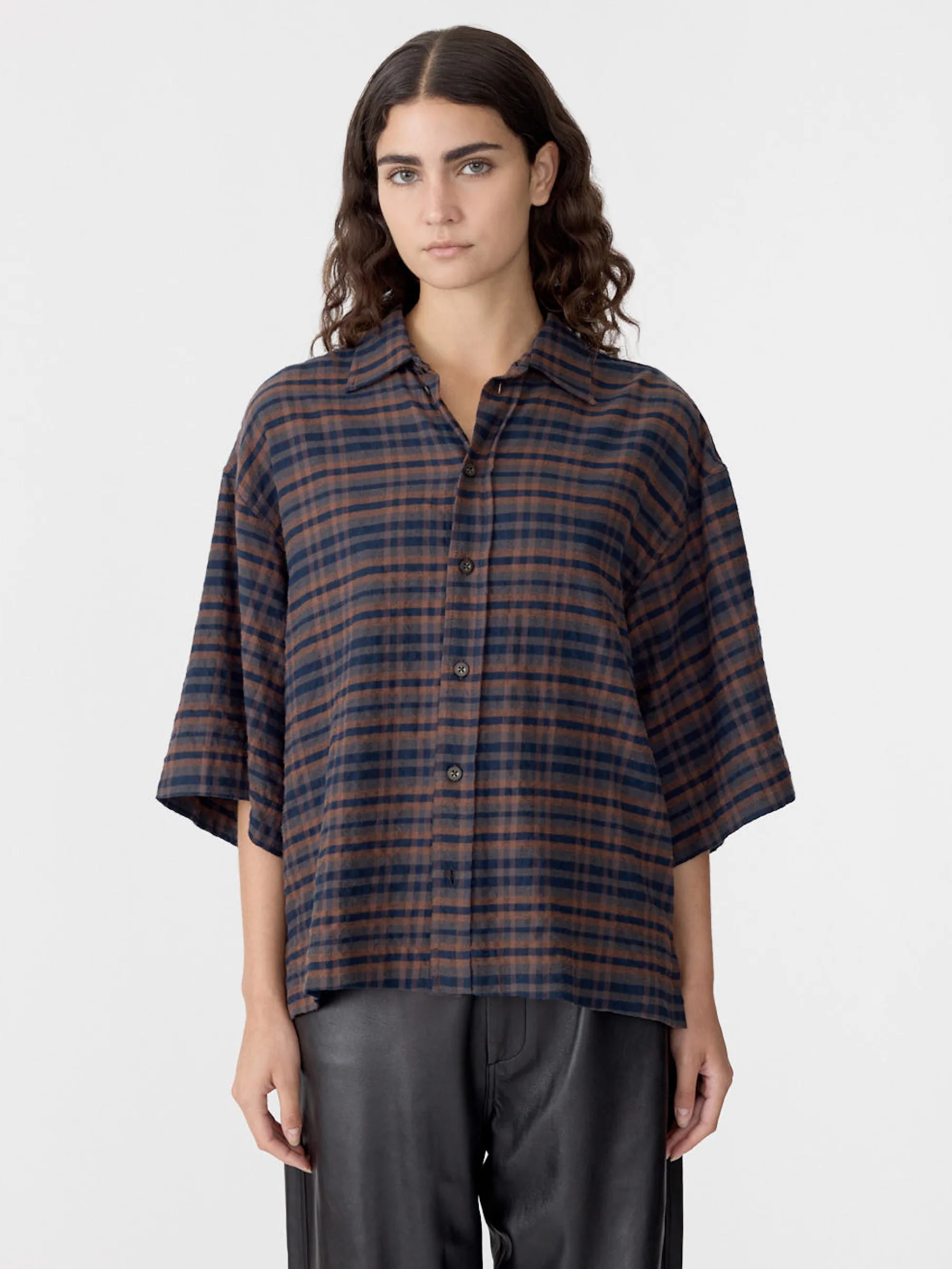 Texture Check Shirt - Image 2
