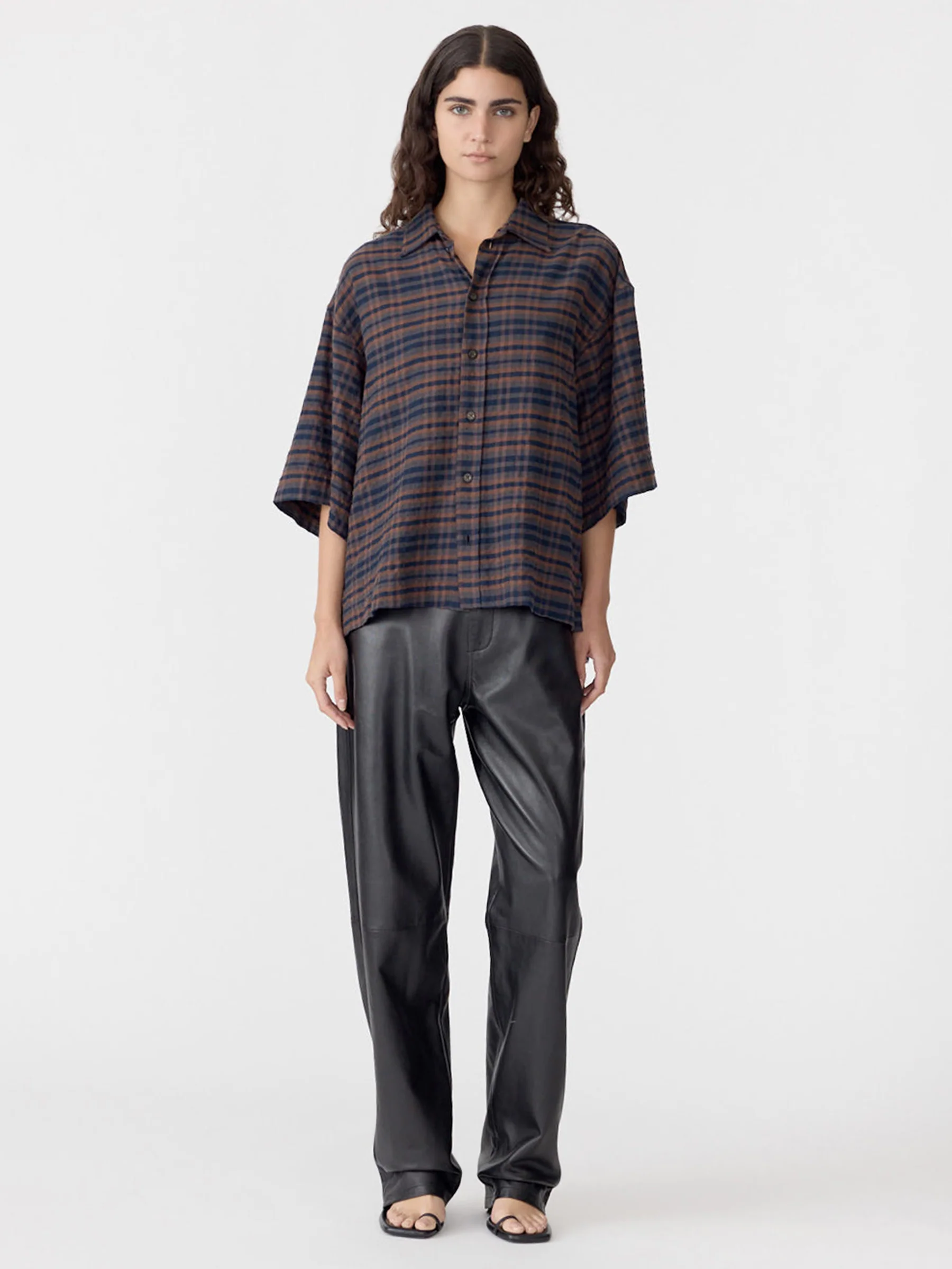 Texture Check Shirt - Image 6