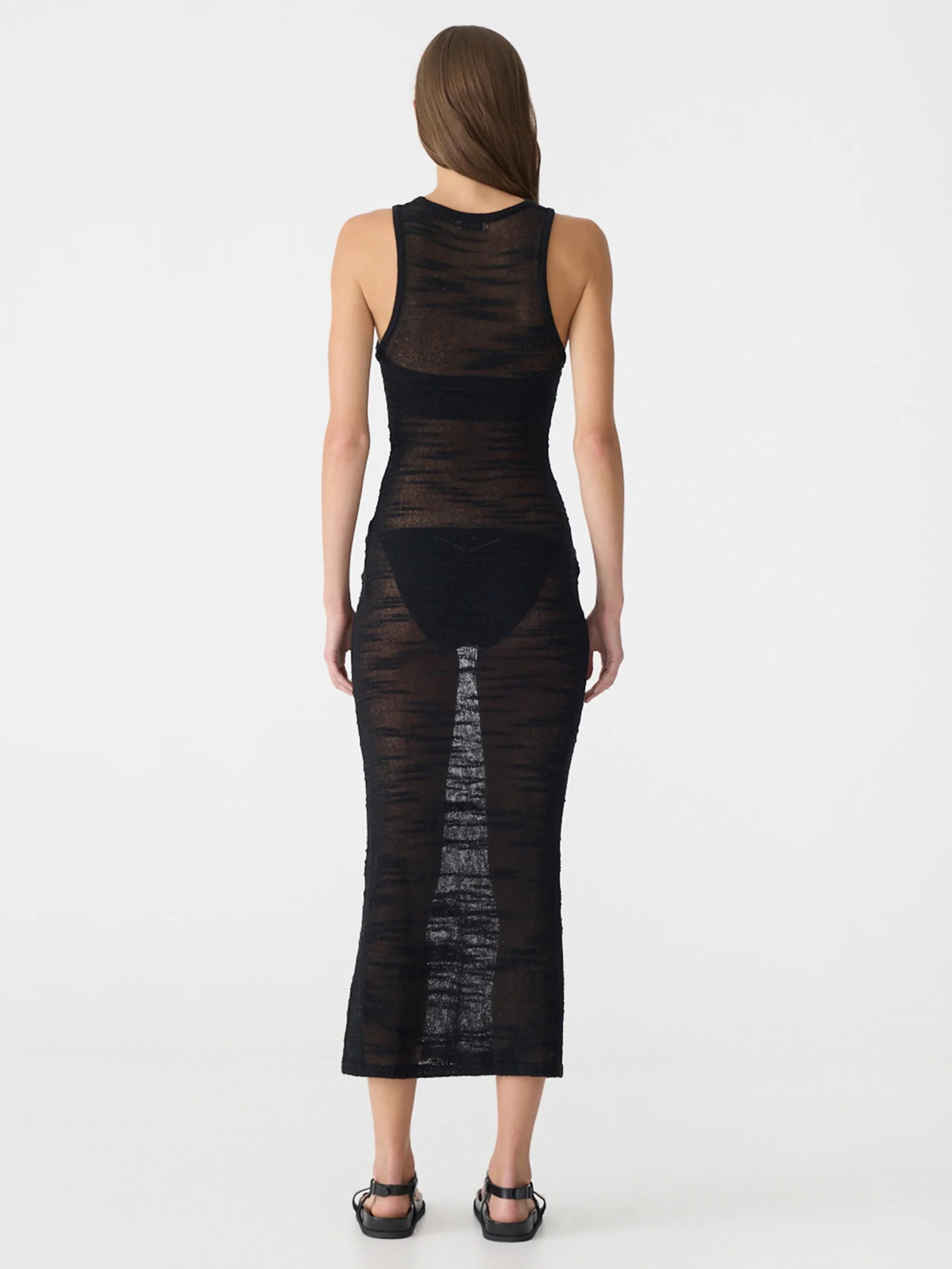 Textured Knitted Dress - Image 6
