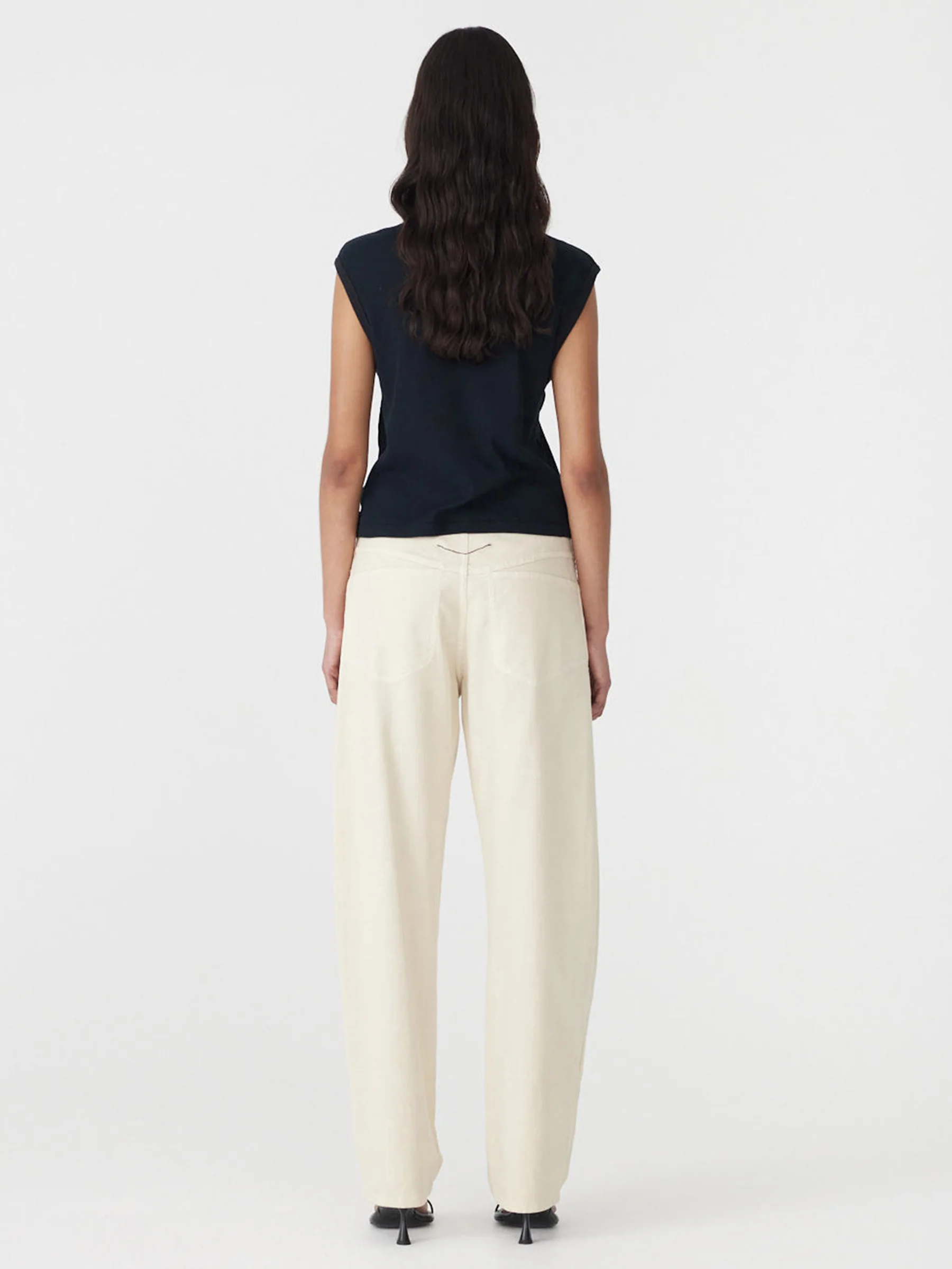 Twill Panelled Curve Pant - Image 6
