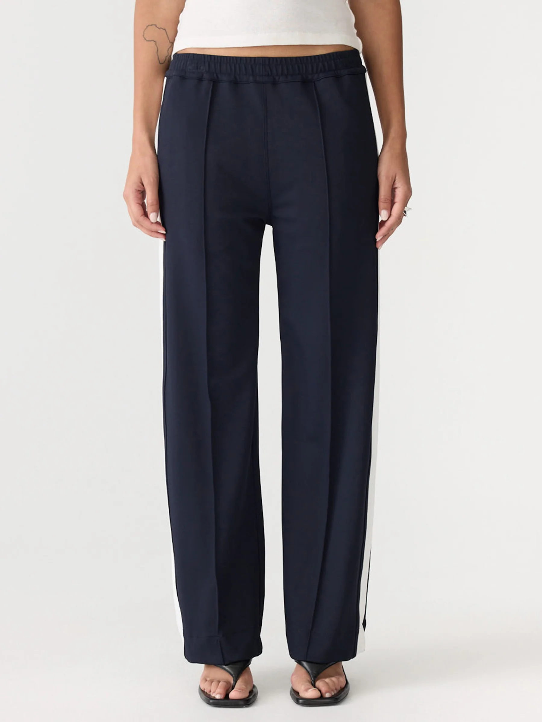 Twill Stripe Detail Pant - Image 3