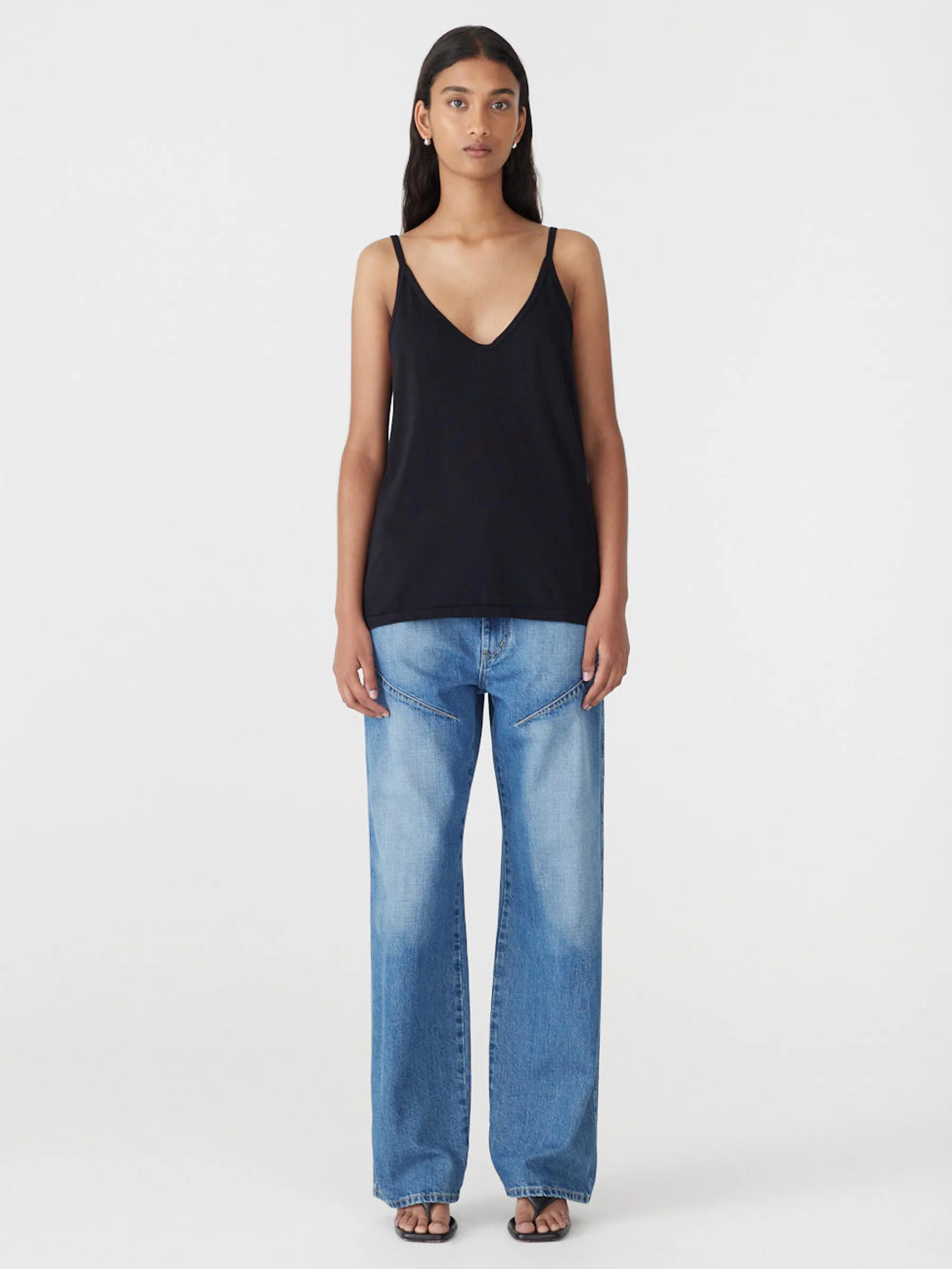 V Neck Jersey Camisole