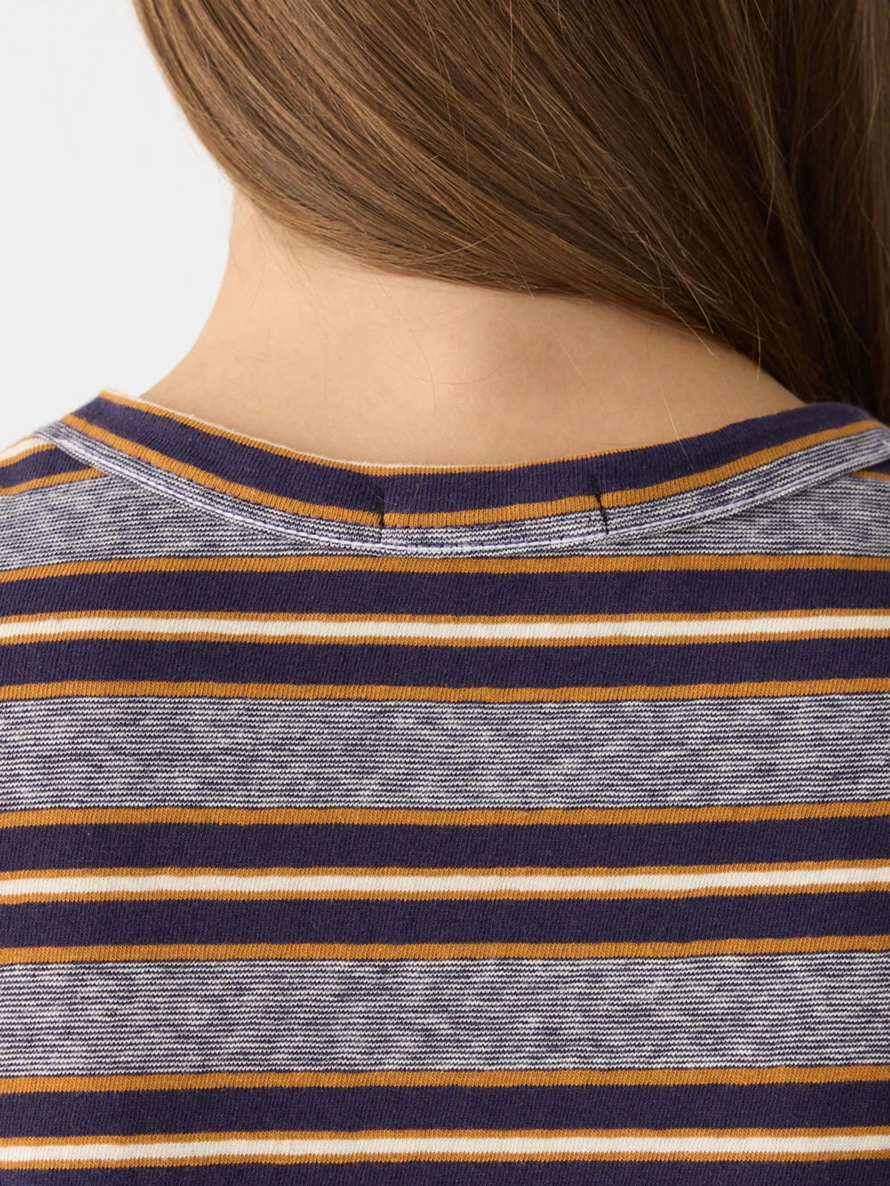 Vintage Stripe Baby Long Sleeve T-Shirt - Image 4
