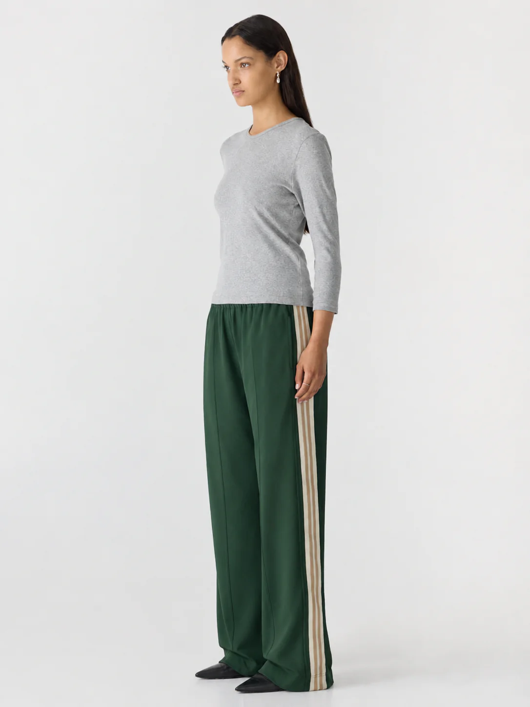 Wide Leg Athletic Tape Pant - Image 2